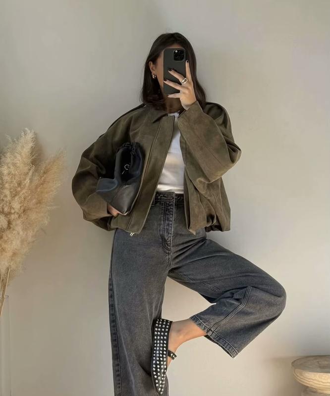 Lightweight Casual Women's Military Jacket